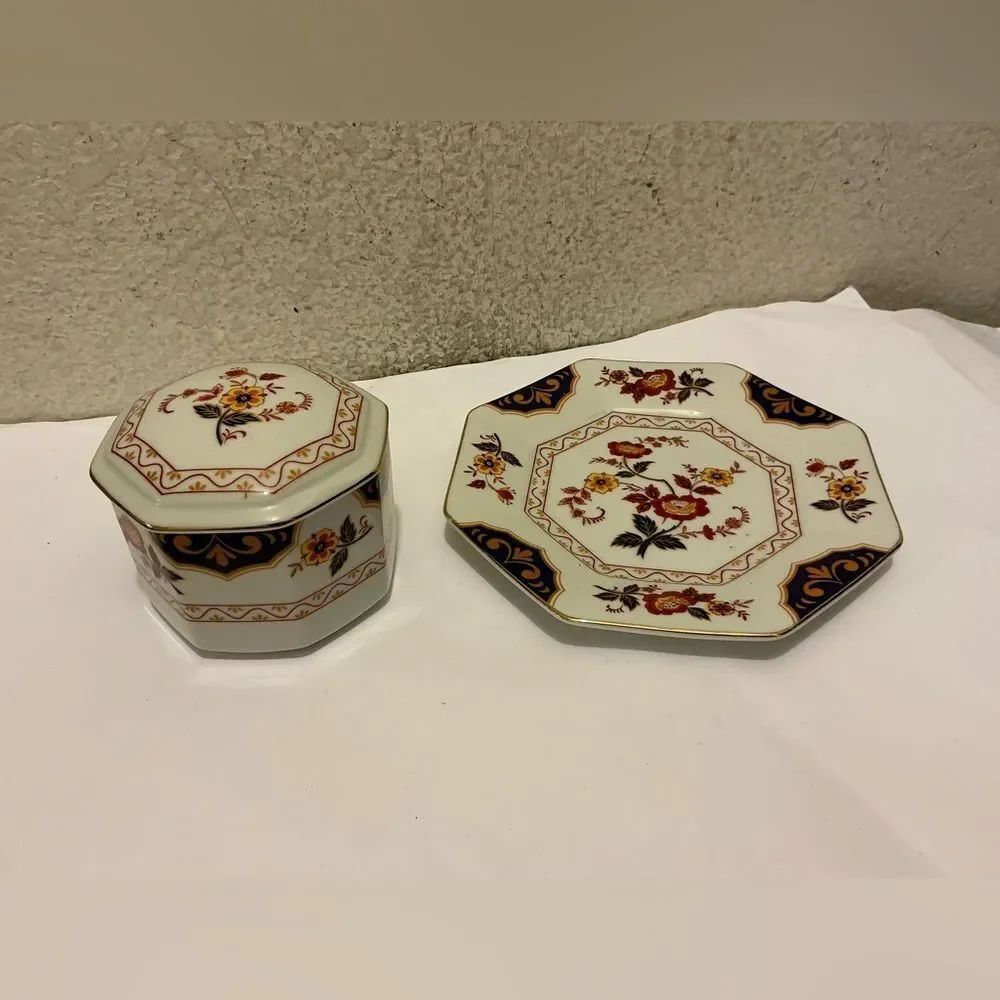Mikasa Far East Octagon salad & sugar bowl  Plate L6104